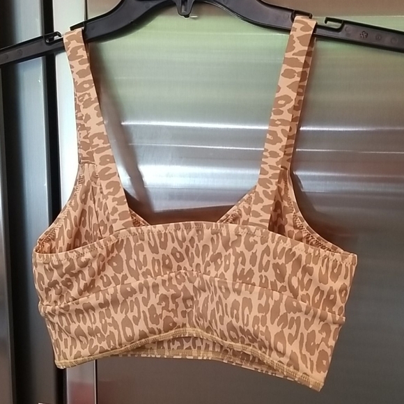 💕SPELL & THE GYPSY💕 Wild Thing Crop Top ~ Mustard Yellow Cheetah Small S NWT - Picture 14 of 16